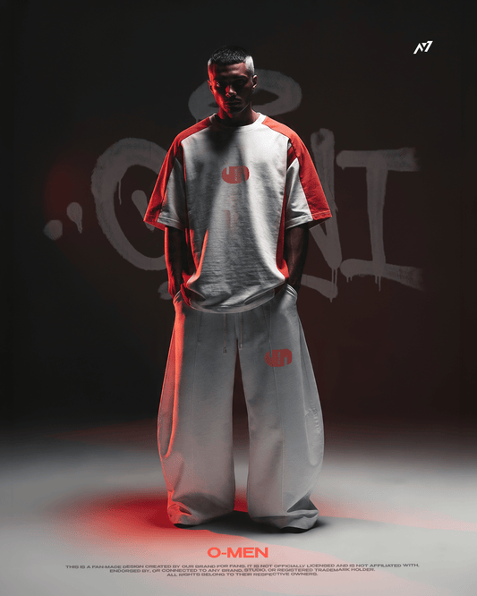 O - Men Streetwear Shirt - AY - Line Anime