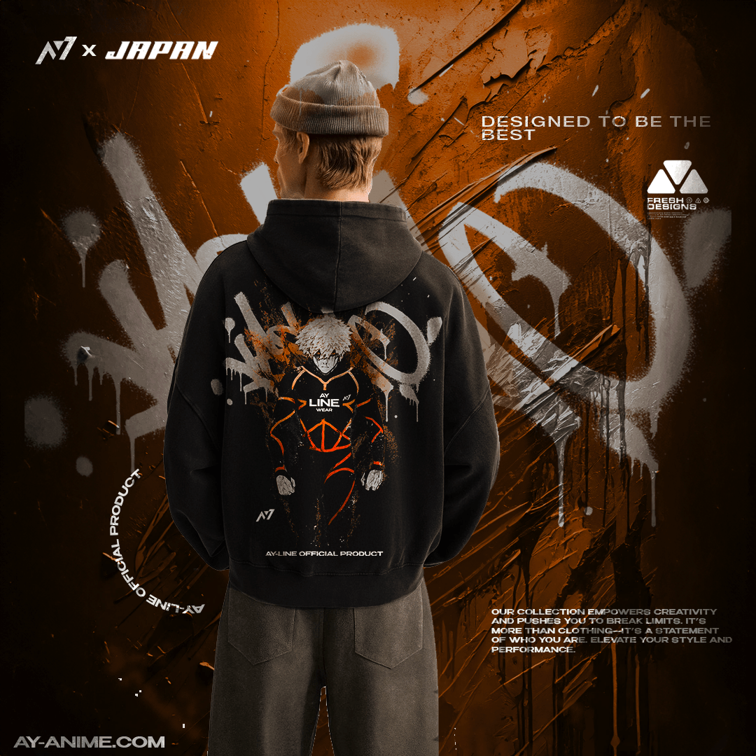 The Wild Card Streetwear Hoodie - AY - Line Anime