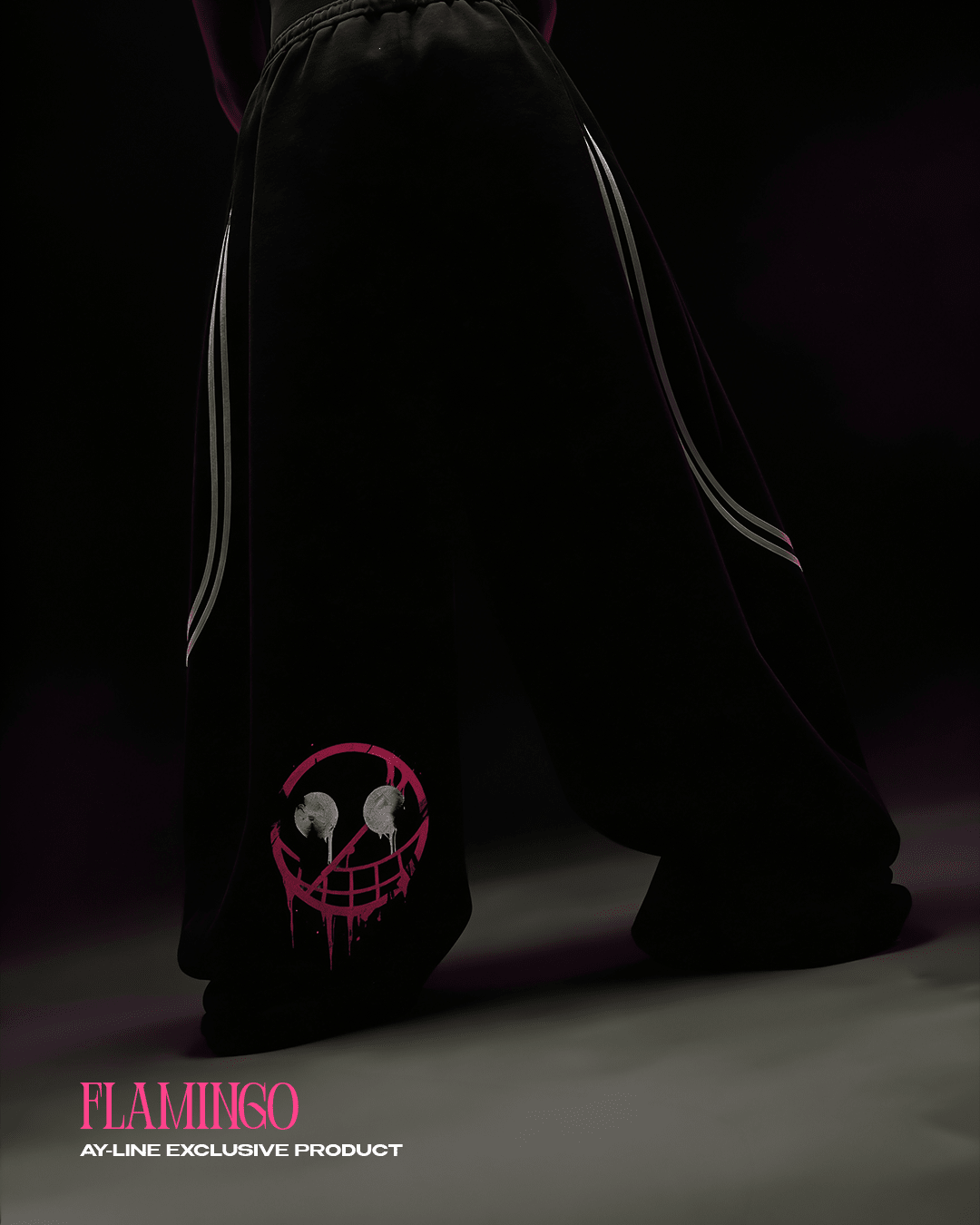Flamingo Sweatpants - AY - Line Anime