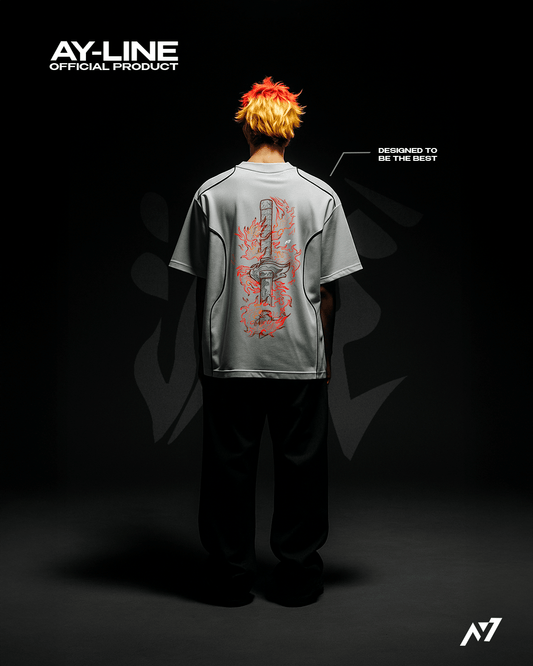 Fire Hashira Streetwear Racing Shirt - AY - Line Anime