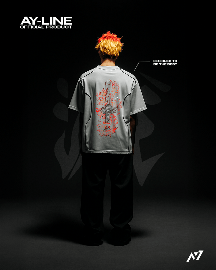 Fire Hashira Streetwear Racing Shirt