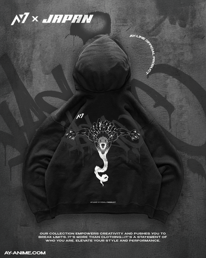 LOVE. Streetwear Hoodie - AY - Line Anime