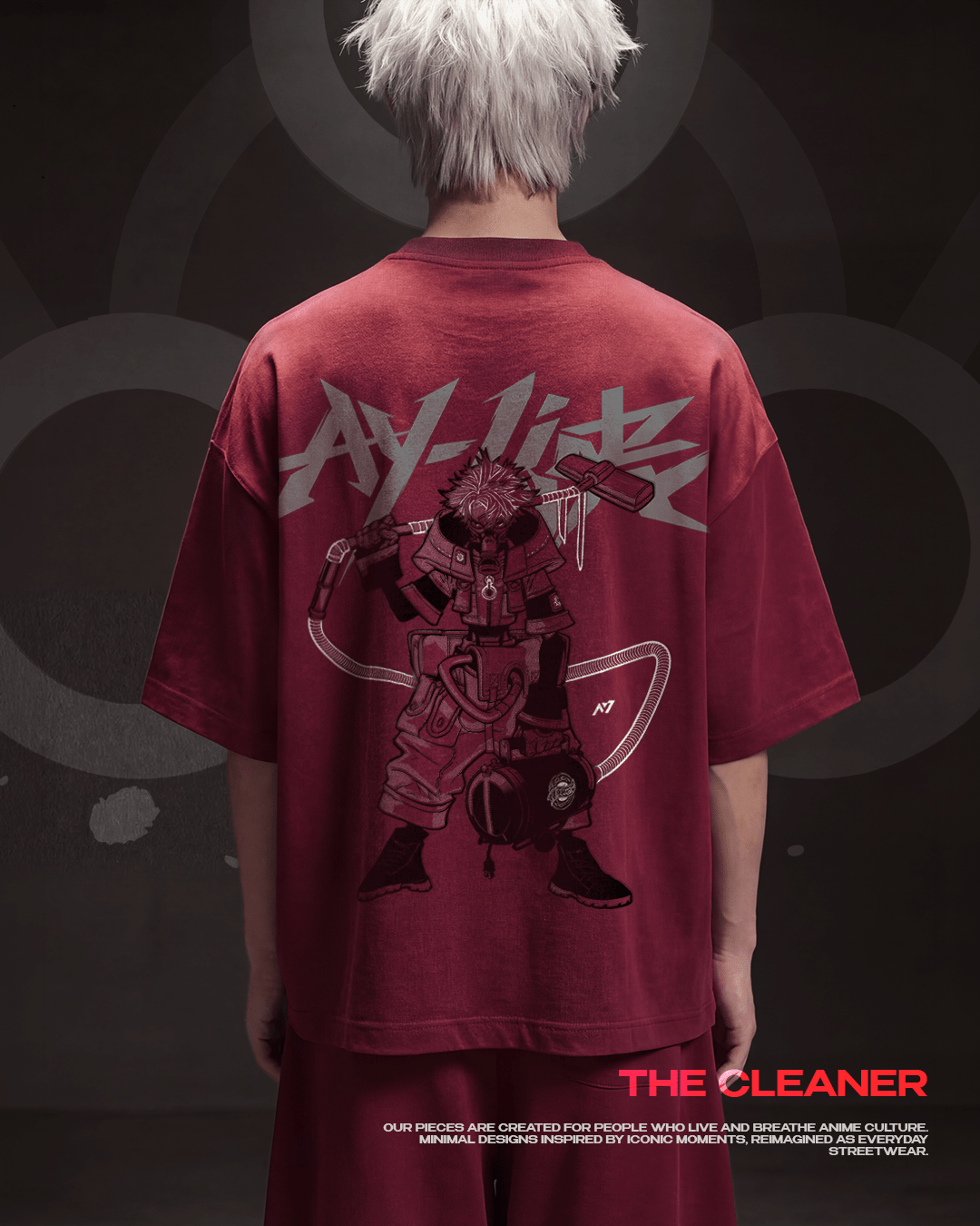 The Cleaner Streetwear Shirt - AY - Line Anime