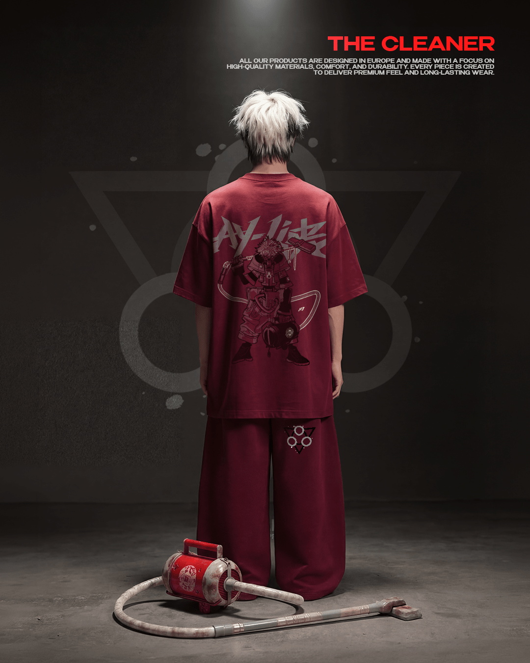 The Cleaner Streetwear Shirt - AY - Line Anime