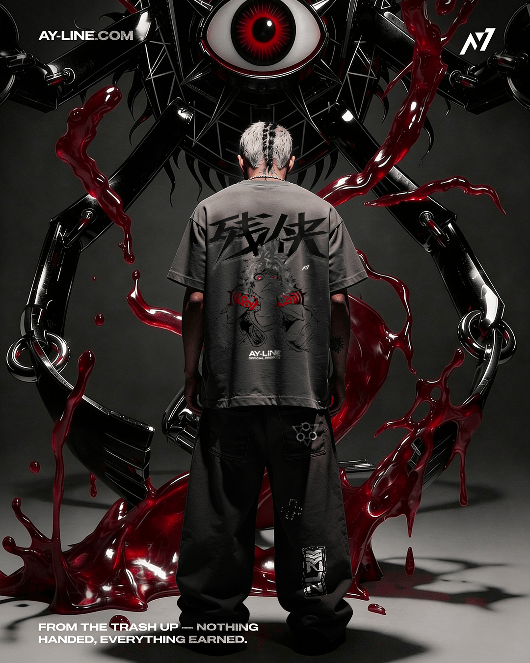 Scrap God Streetwear Shirt - AY - Line Anime