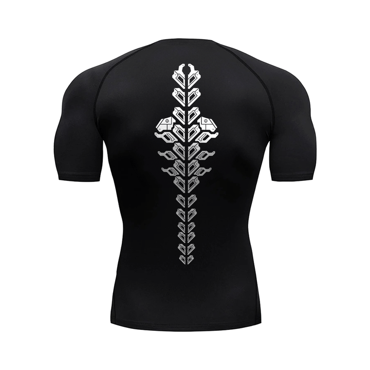 Neon Dash Sandevistan Compression Shirt