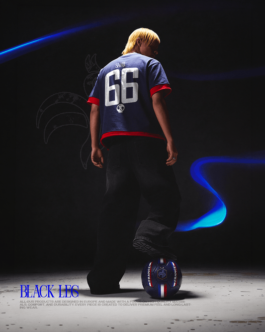 Black Leg France Shirt - AY-Line Anime