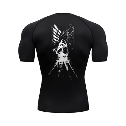 Titan Slayer Compression Shirt - AY - Line Anime