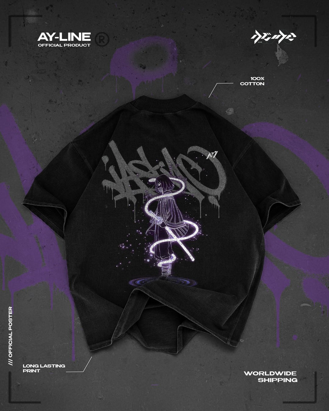 Serpent Hashira Streetwear Shirt - AY - Line Anime