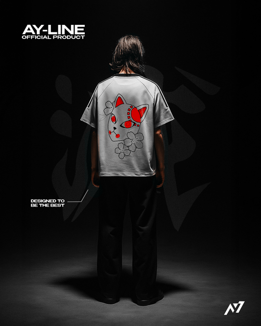 Masked Slayer Streetwear Crewneck Shirt - AY - Line Anime
