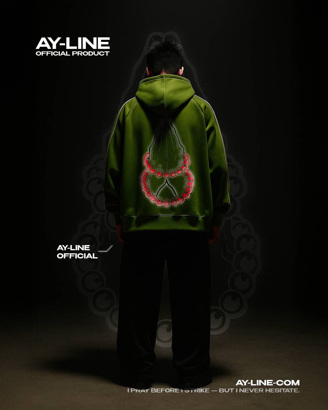 Stone Hashira Streetwear Striped Hoodie - AY - Line Anime