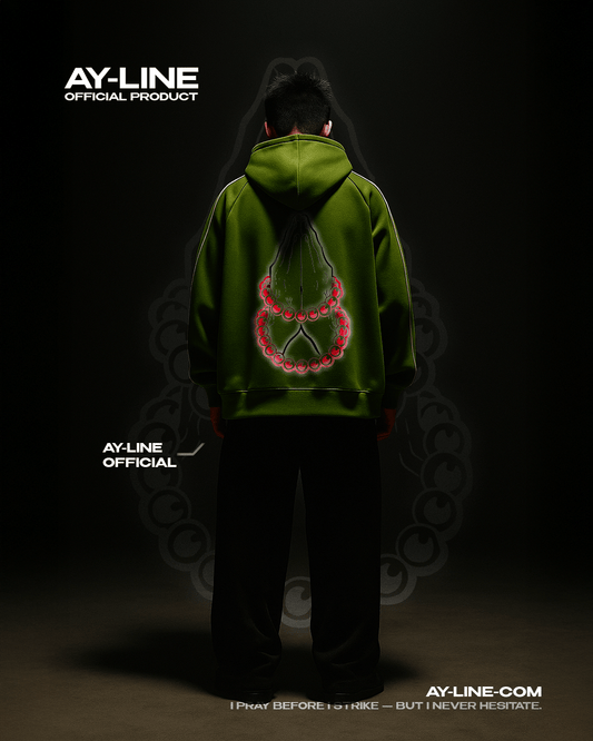 Stone Hashira Streetwear Striped Hoodie - AY - Line Anime
