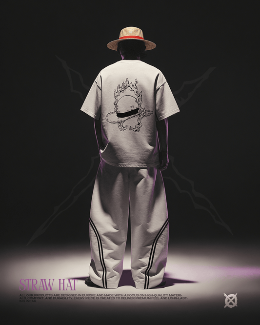 Straw Hat Streetwear Shirt - AY - Line Anime