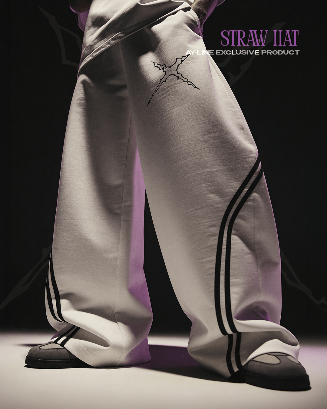 Straw Hat Sweatpants - AY - Line Anime