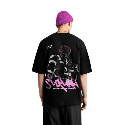 The Disgraced One Streetwear Shirt Black - AY - Line Anime