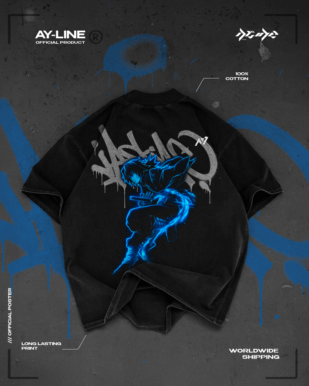 Breakwater Streetwear Shirt - AY - Line Anime