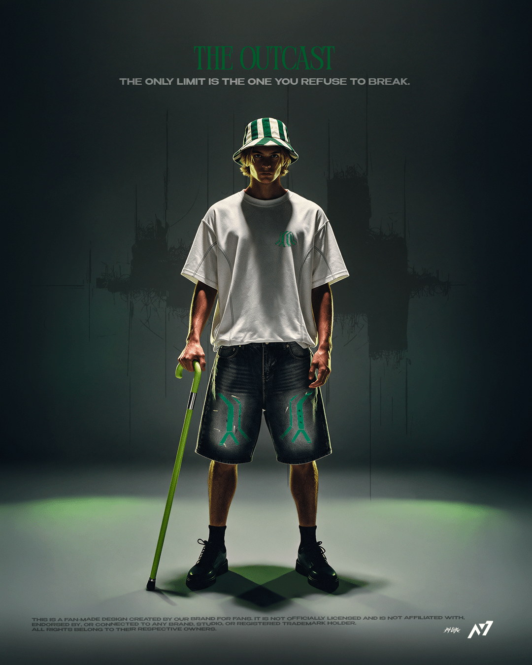 The Outcast Streetwear Shirt - AY-Line Anime