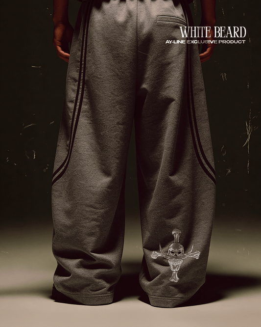 White Beard Streetwear Sweatpants - AY - Line Anime