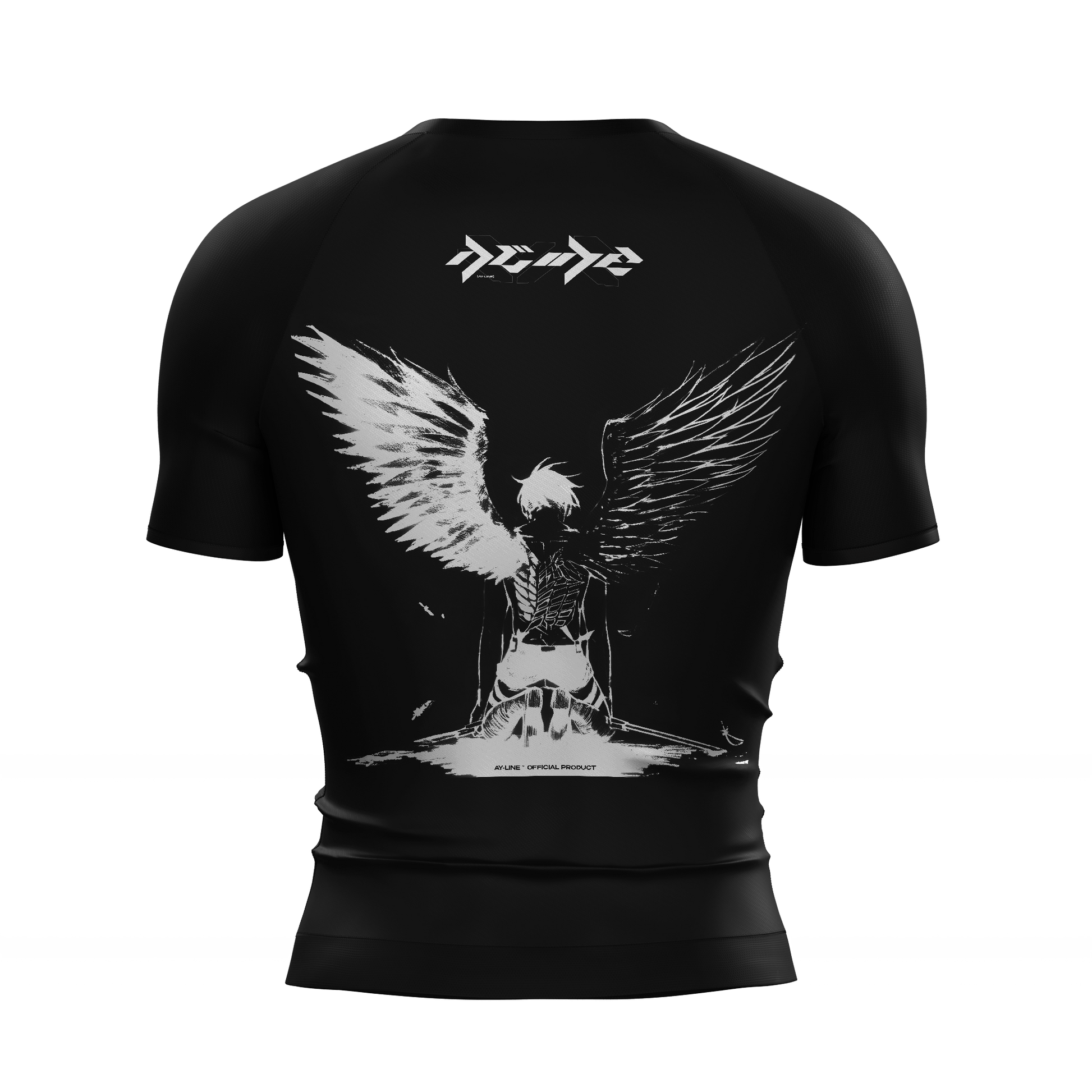 Wings of Destruction Compression Shirt - AY - Line Anime