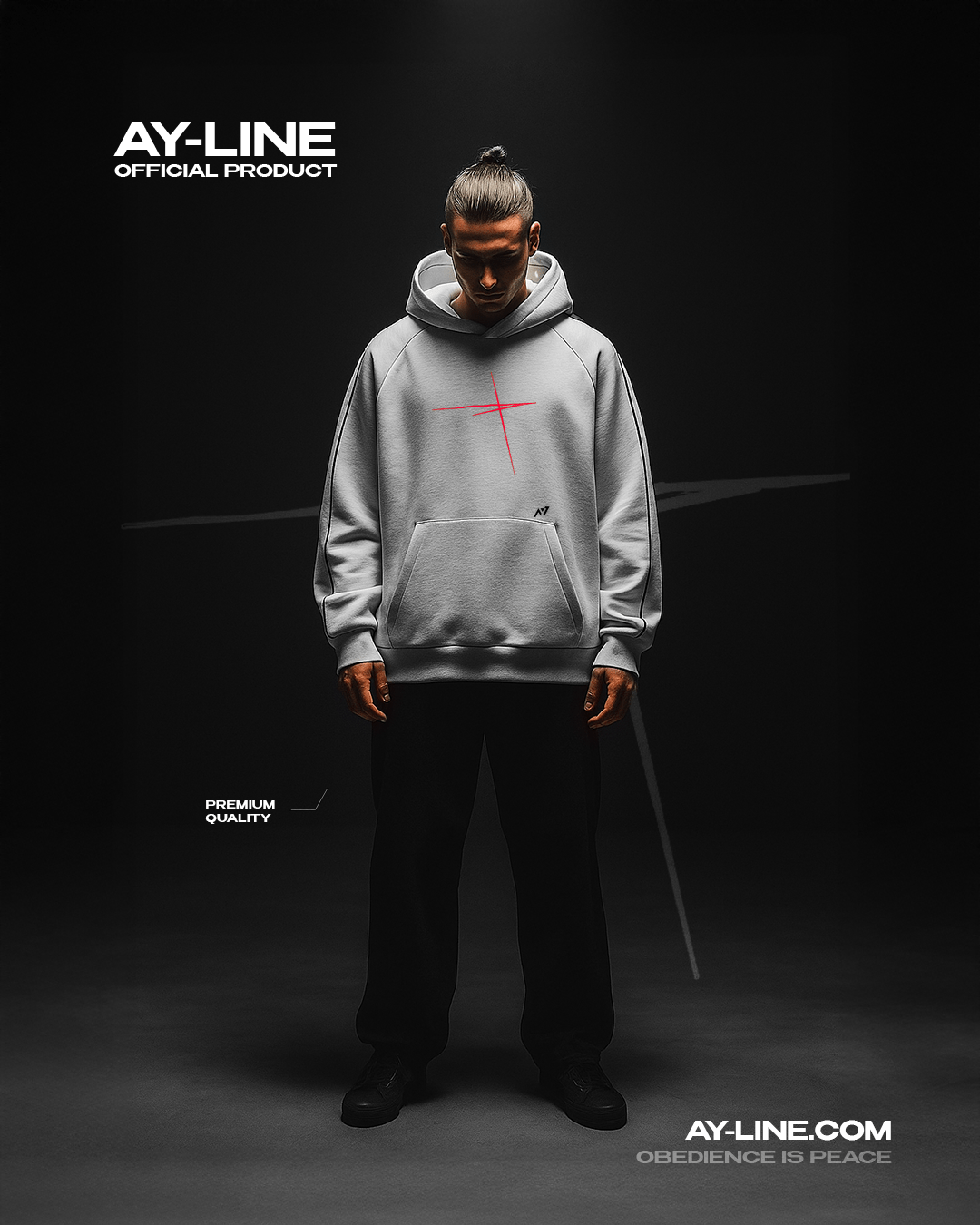 Crossfire Striped Hoodie - AY - Line Anime