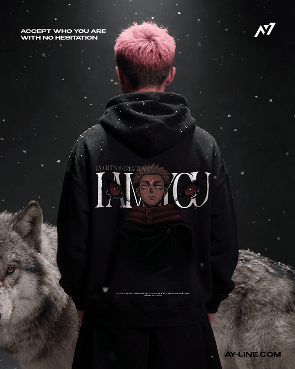 I AM YOU Streetwear Hoodie - AY - Line Anime