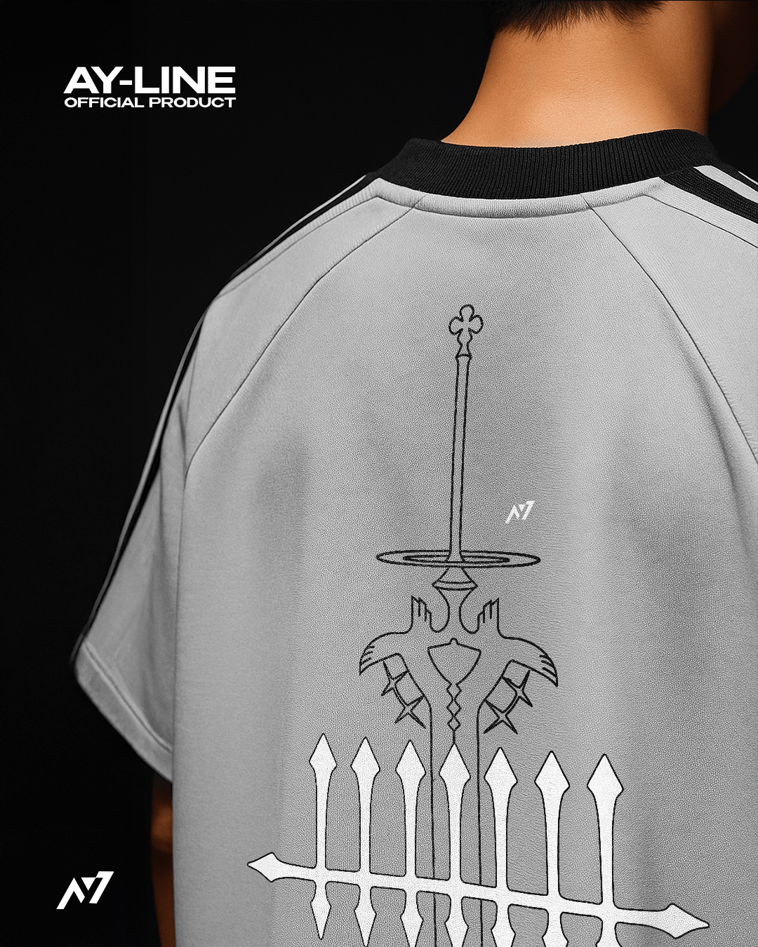 Chosen One Streetwear Shirt White - AY - Line Anime