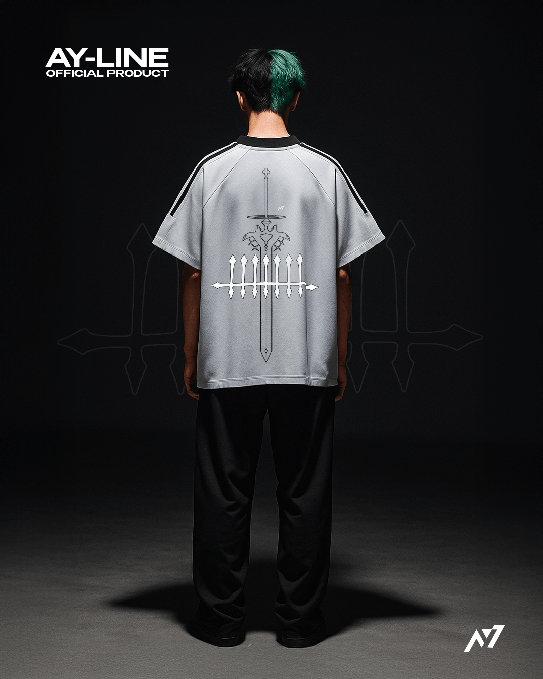 Chosen One Streetwear Shirt White - AY - Line Anime