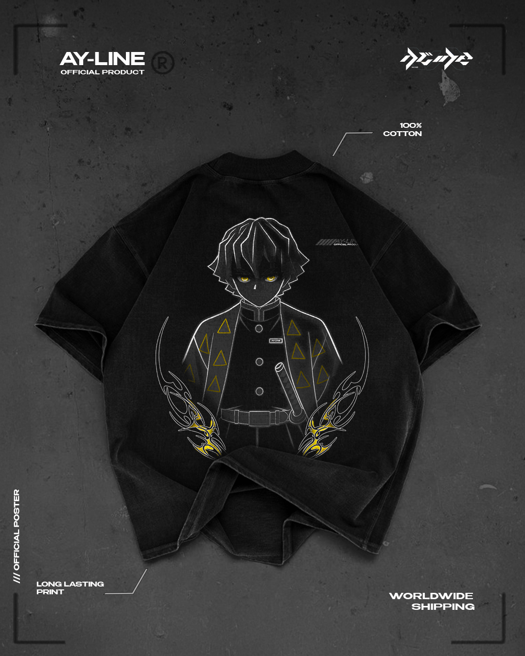 Voltage Streetwear Shirt - AY - Line Anime