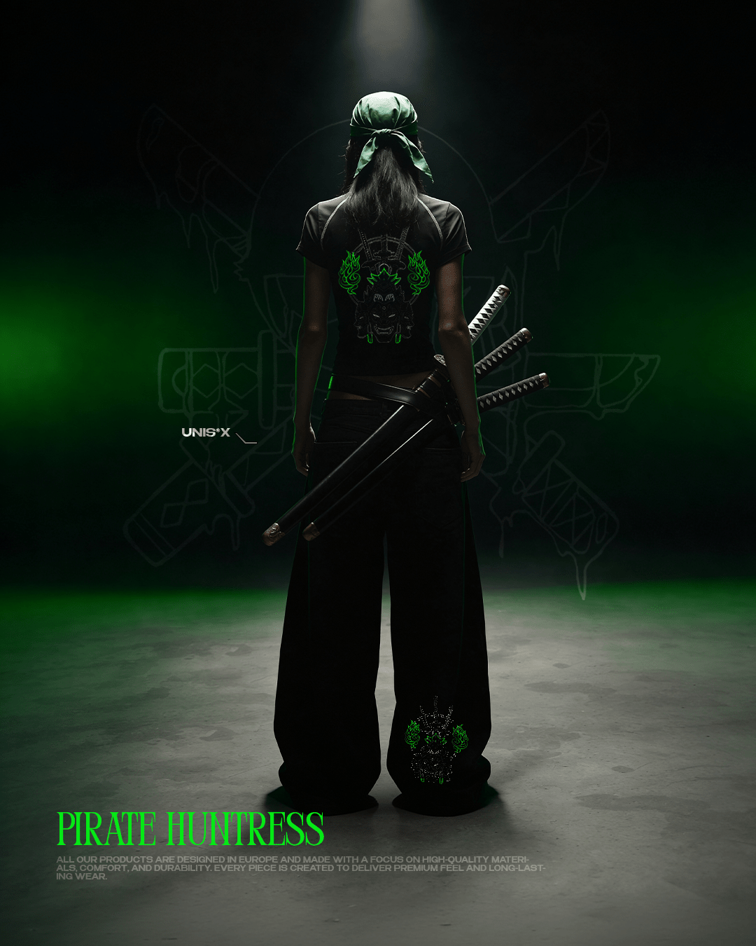 Pirate Huntress Compression Shirt - AY - Line Anime