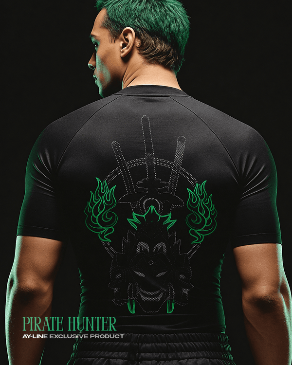 Pirate Hunter Compression Shirt - AY - Line Anime