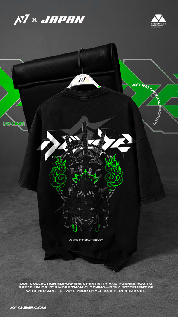 Wrath Carved Streetwear Shirt - AY - Line Anime